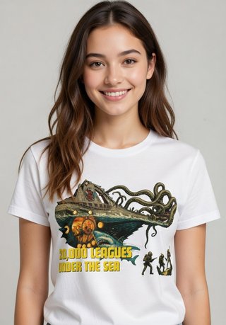 Camiseta 20.000 Leguas Viaje Submarino