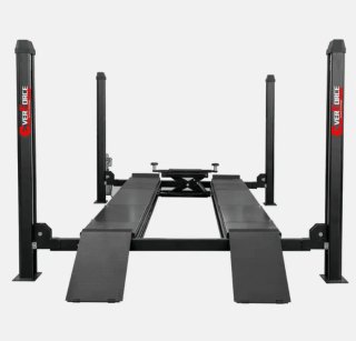 Elevador 4 columnas 5000 kg profesional para talle