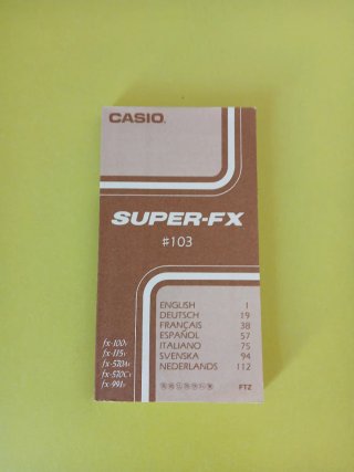 Calculadora Científica Casio fx-100v