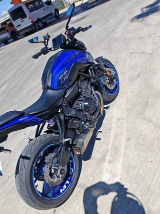 Yamaha MT-07 Racing Blue A2 MIVV