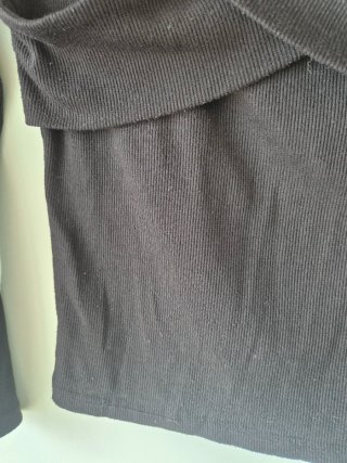 Top Noisy May spalle scoperte nero M