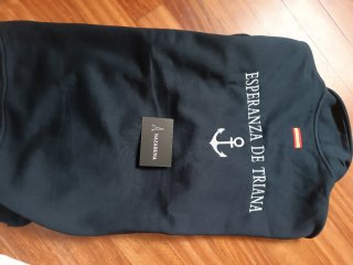 Sudadera NAZARENA Talla S Azul marino
