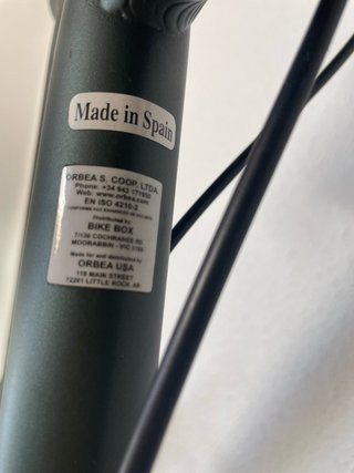 Bici Urbana Orbea Talla L Verde