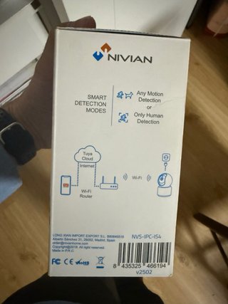 Cámara WiFi Inteligente Nivian 2K