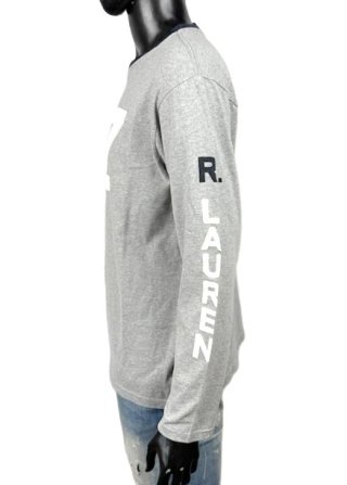 Ralph Lauren Maglia Uomo M Comoda Grigia 67 Cotone
