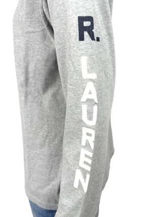 Ralph Lauren Maglia Uomo M Comoda Grigia 67 Cotone