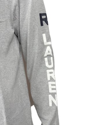 Ralph Lauren Maglia Uomo M Comoda Grigia 67 Cotone