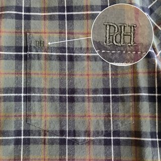 Pedro del Hierro Camisa Cuadros Talla M