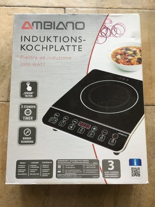 Placa Inducción Ambiano IK-4017