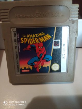 The Amazing Spider-Man Game Boy DMG-SM-ITA