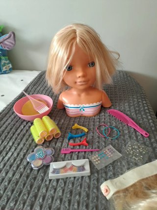 Cabeza de Peinados Nancy con Accesorios
