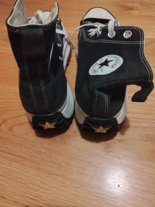Zapatillas Converse plataforma negras