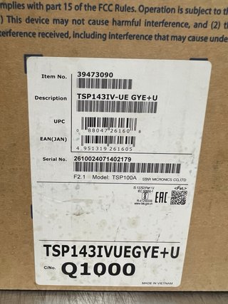 Impresora Térmica Star TSP143IV UE