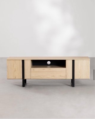 Mobile TV in legno e metallo