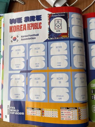 Album Mundial FIFA 2026 con cromos