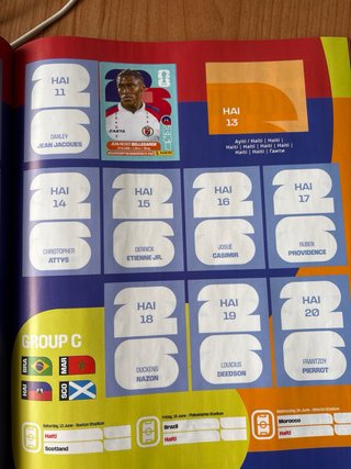 Album Mundial FIFA 2026 con cromos