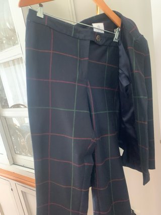 Traje de pantalón El Caballo cuadros