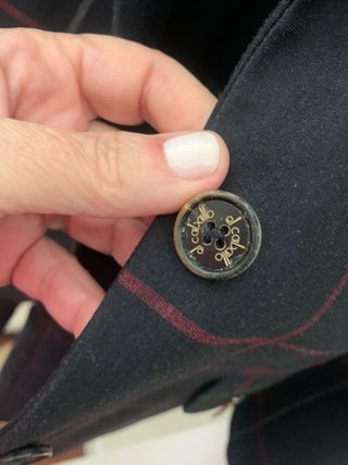 Traje de pantalón El Caballo cuadros