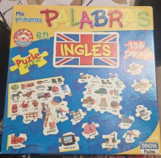 Puzzle Mis Primeras Palabras en Inglés