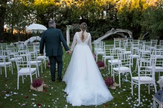 Abito da sposa Rosa Clará bianco