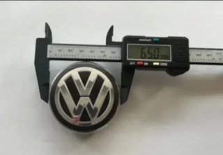 TAPAS BUJE RUEDA LLANTA VOLKSWAGEN 65MM 5G0601171