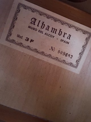 Guitarra Flamenca Alhambra 3F