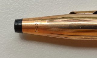 Bolígrafo Cross 14K Rolled Gold Estuche