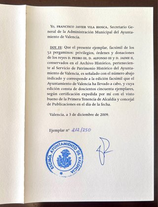 Privilegios, Órdenes y Donaciones