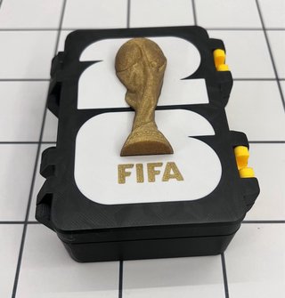 Caja porta cromos FIFA 2026