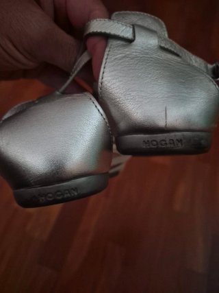 Sandali Hogan Ragno Argento e Bianco