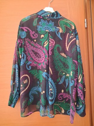 Camicia e pantaloni Zara fantasia
