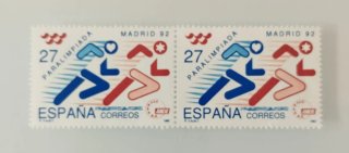 12 Sellos EXPO 92 Sevilla 27 Pesetas