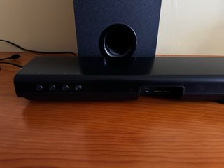 Barra de Sonido LG Negra con Subwoofer