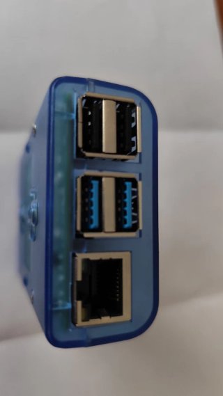 Raspberry Pi 4B Azul 4gb RAM tarjeta SanDisk 256gb