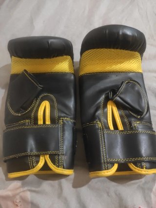 Guantes de Boxeo Brooklyn WBC Negro/Amarillo