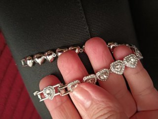 Collar Corazones