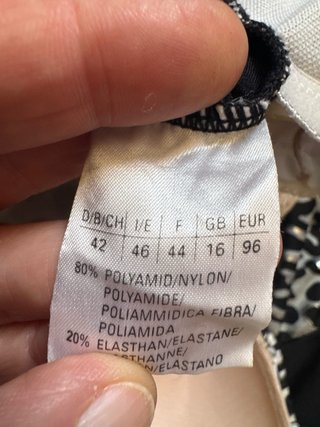 Costume intero stampa animalier