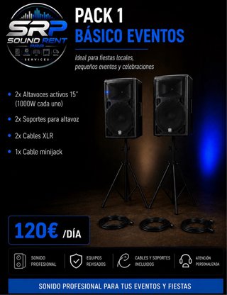 Alquiler sonido/ dj / eventos