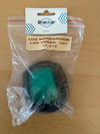 Luces de navegación para velero - 2 unidades