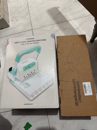 Encuadernadora y plastificadora Craftelier