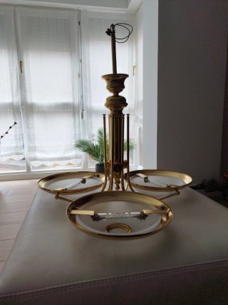 Set di lampade da soffitto e tavolini