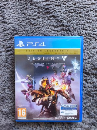 PS4 Fat Negra + 2 Mandos + Juego Destiny.