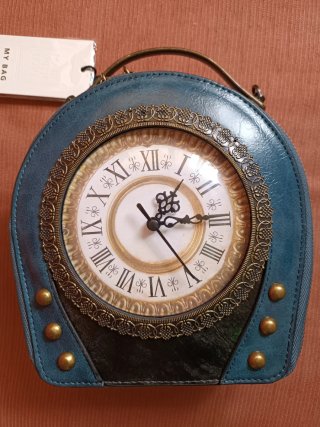 Bolso MY BAG estilo reloj vintage.