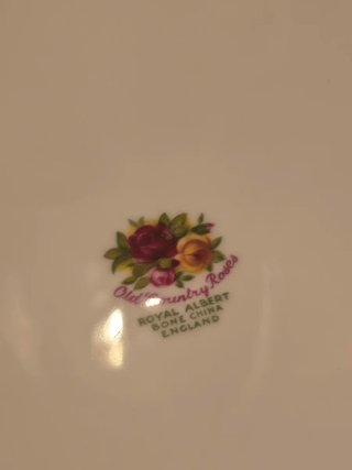 3 Piatti Old Country Roses Royal Albert