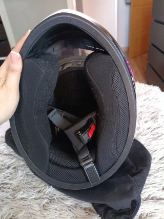 Casco Moto Talla Pequeña Mariposa