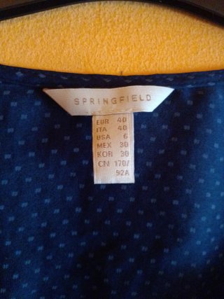 Blusa Springfield Talla L