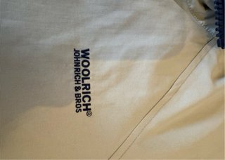 Giubbino Woolrich Beige/Blu
