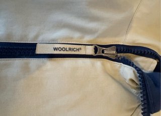 Giubbino Woolrich Beige/Blu