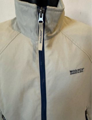 Giubbino Woolrich Beige/Blu