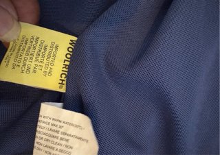 Giubbino Woolrich Beige/Blu